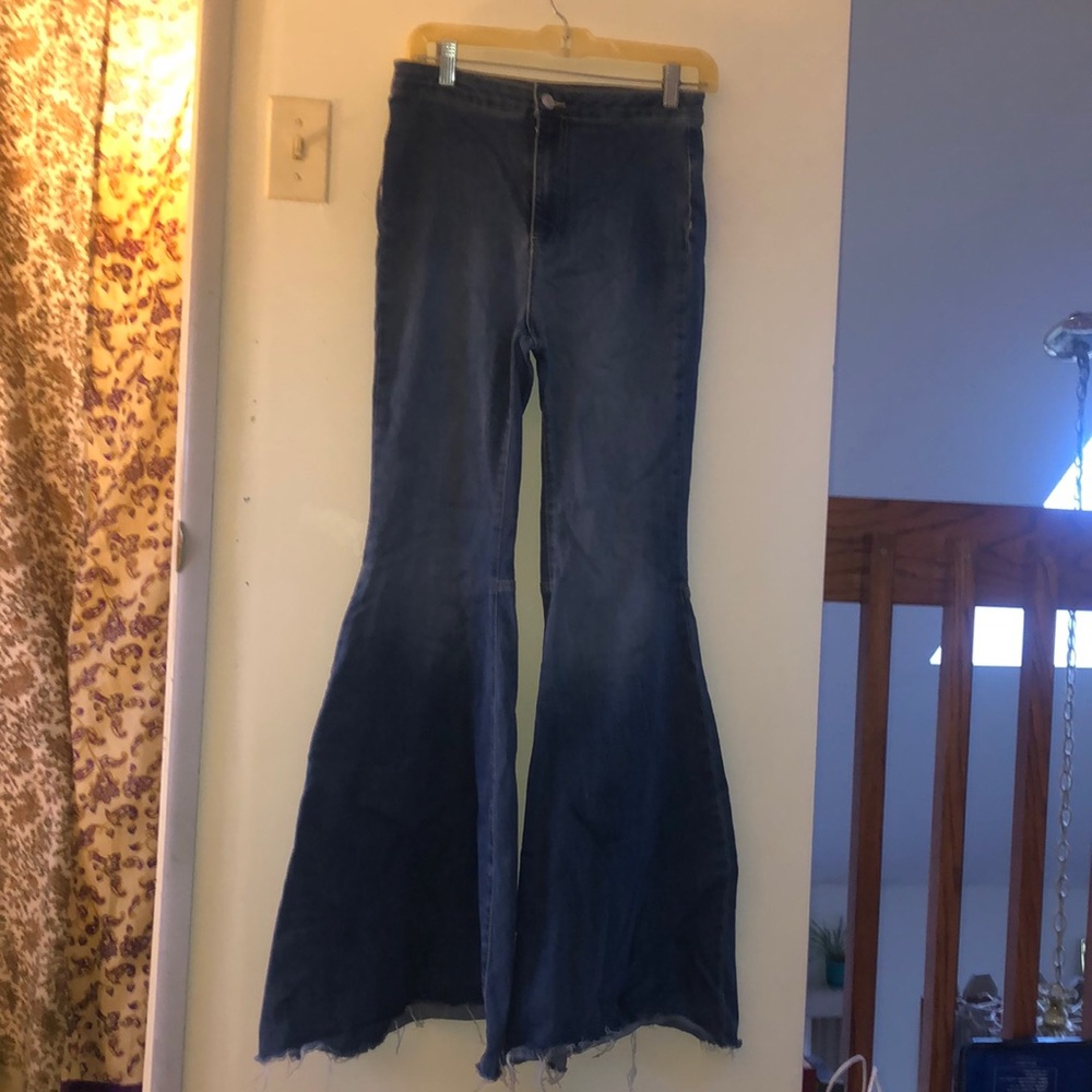 We the Free (Free People) Bell Bottom Jeans